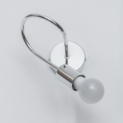 Wandlamp OXFORD 1xE27/15W/230V glanzend chroom