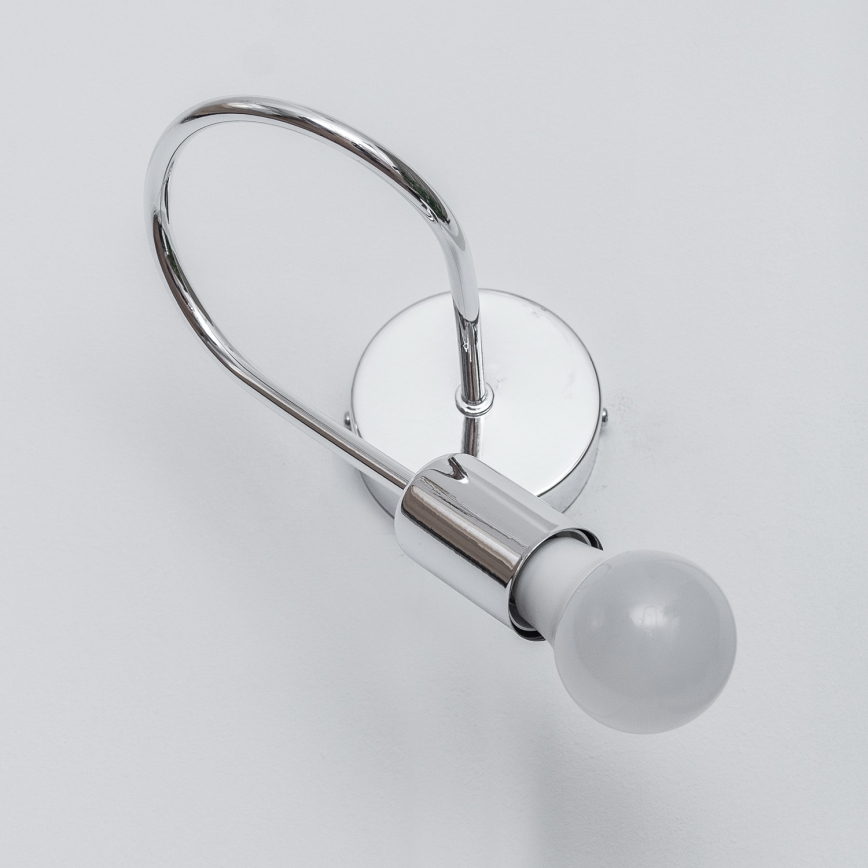 Wandlamp OXFORD 1xE27/15W/230V glanzend chroom
