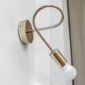 Wandlamp OXFORD 1xE27/15W/230V goud