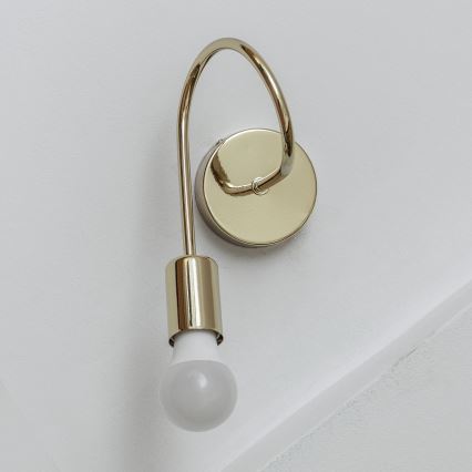 Wandlamp OXFORD 1xE27/15W/230V goud