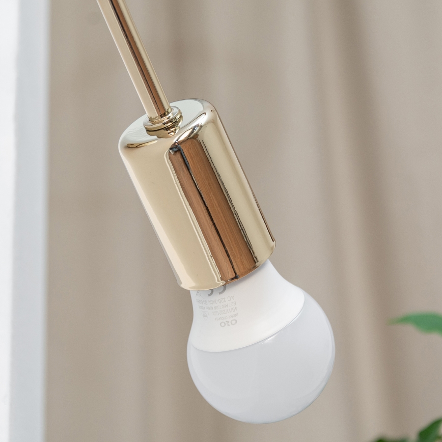 Wandlamp OXFORD 1xE27/15W/230V goudkleurig