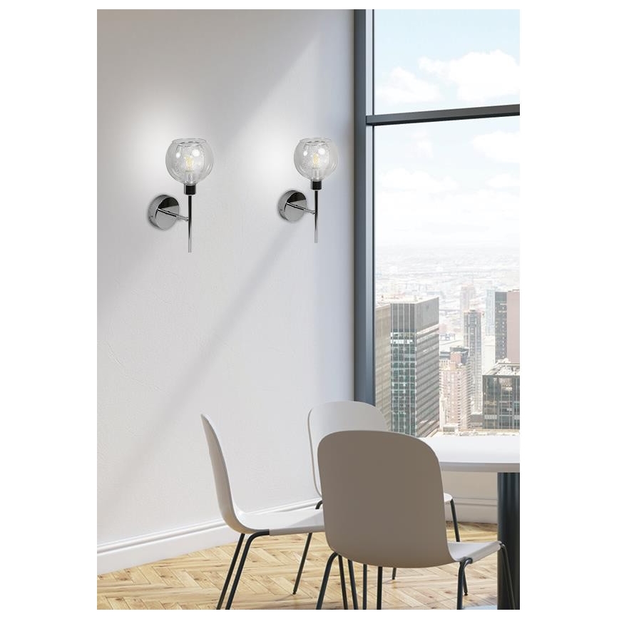 Wandlamp OZZO 1xE14/40W/230V