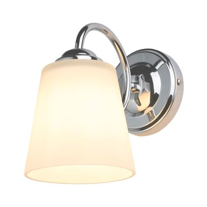 Wandlamp PAFOS 1xE27/15W/230V glanzend chroom