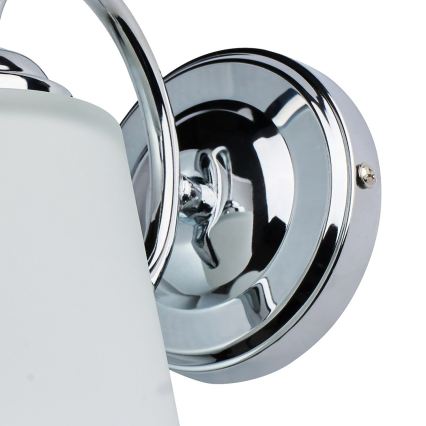 Wandlamp PAFOS 1xE27/15W/230V glanzend chroom