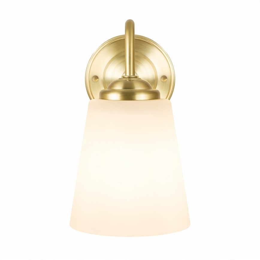 Wandlamp PAFOS 1xE27/15W/230V goudkleurig