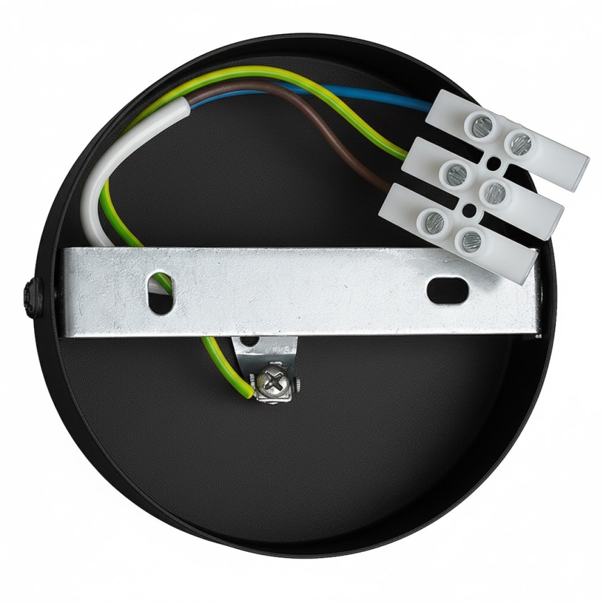 Wandlamp PAFOS 1xE27/15W/230V zwart