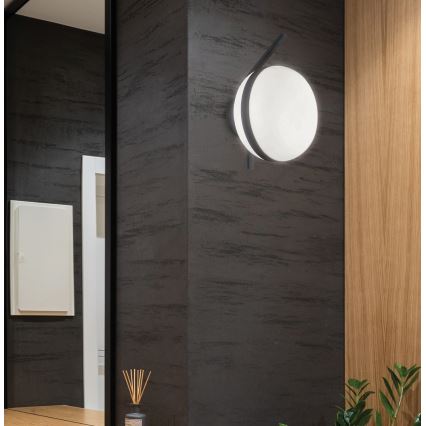 Wandlamp PALMA 1xE27/40W/230V zwart