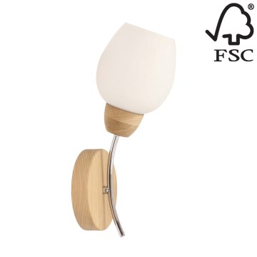 Wandlamp PARMA 1xE27/60W/230V - FSC gecertificeerd