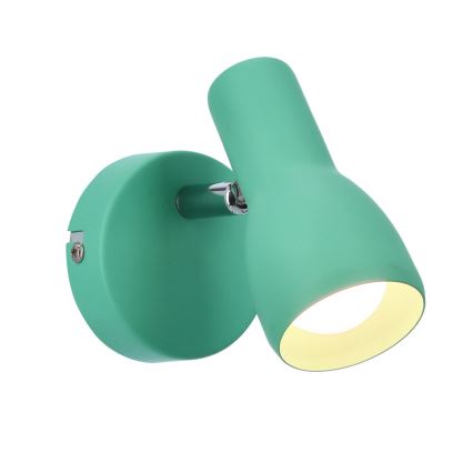 Wandlamp PICARDO 1xE14/40W/230V turquoise