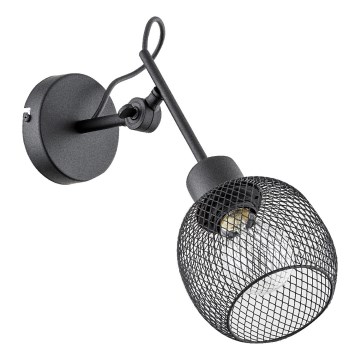 Wandlamp POLO 1xE27/15W/230V zwart
