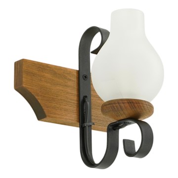 Wandlamp QUEEN 1xE14/40W/230V beuken - FSC gecertificeerd