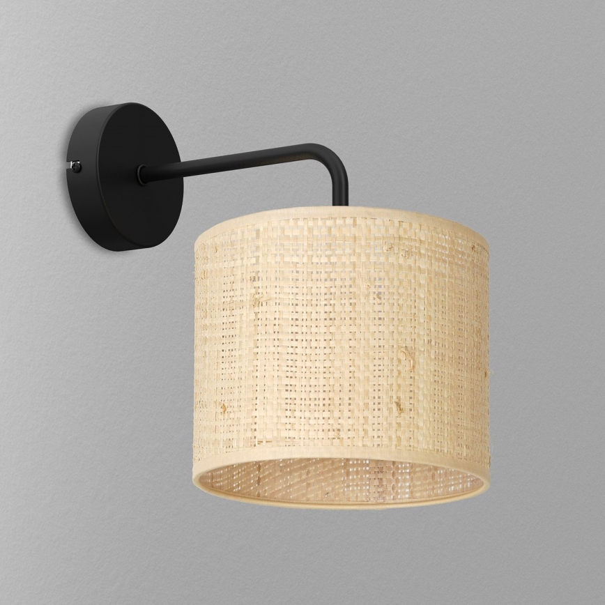 Wandlamp RATTAN 1xE27/60W/230V rotan