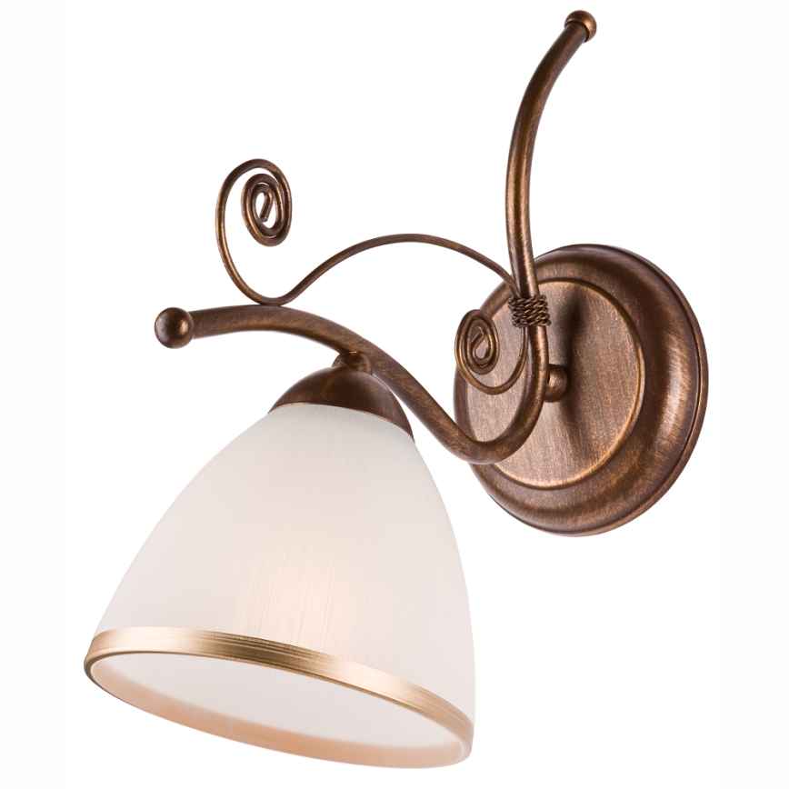 Wandlamp RETRO II 1xE27/60W/230V brons patina