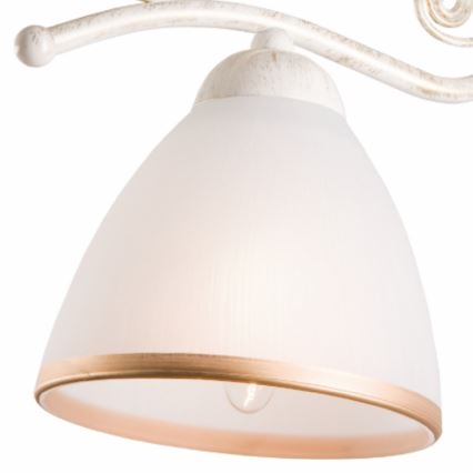 Wandlamp RETRO II 1xE27/60W/230V wit patina