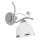 Wandlamp RETRO II 1xE27/60W/230V zilver