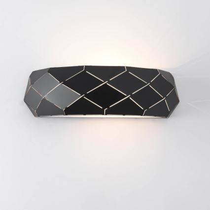 Wandlamp REUS 1xE27/40W/230V zwart
