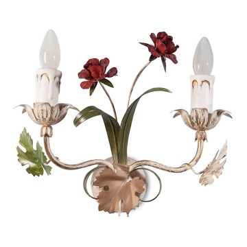Wandlamp ROSALIA 2xE14/40W/230V