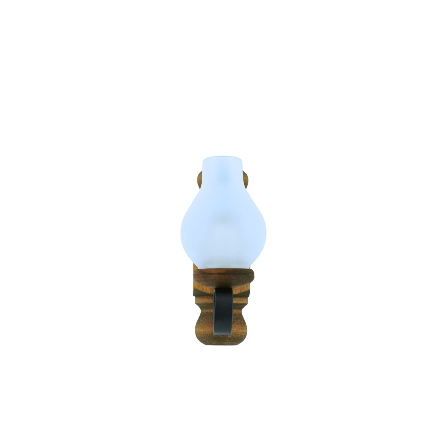 Wandlamp RUSTIC 1xE14/40W/230V beuken