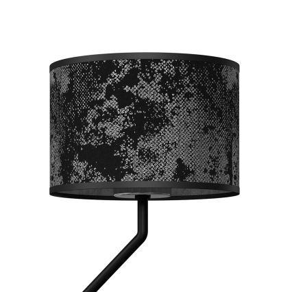 Wandlamp SATINO 1xE27/40W/230V + 1xGU10/MR11/7W zwart/grijs