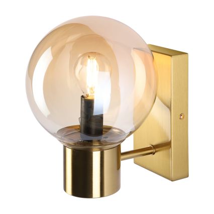 Wandlamp SFERIO 1xE14/5W/230V messing/rookbeige
