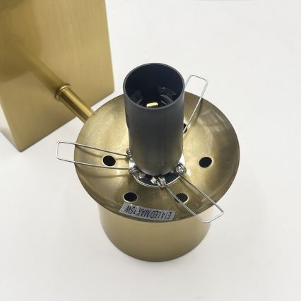 Wandlamp SFERIO 1xE14/5W/230V messing/rookbeige
