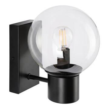 Wandlamp SFERIO 1xE14/5W/230V zwart/helder