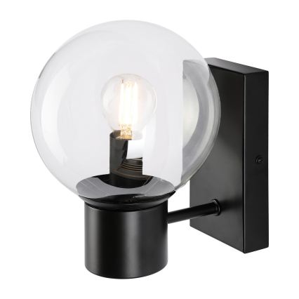 Wandlamp SFERIO 1xE14/5W/230V zwart/helder