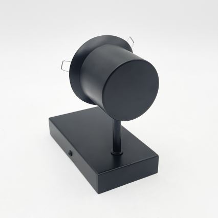 Wandlamp SFERIO 1xE14/5W/230V zwart/helder