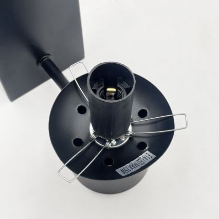 Wandlamp SFERIO 1xE14/5W/230V zwart/helder