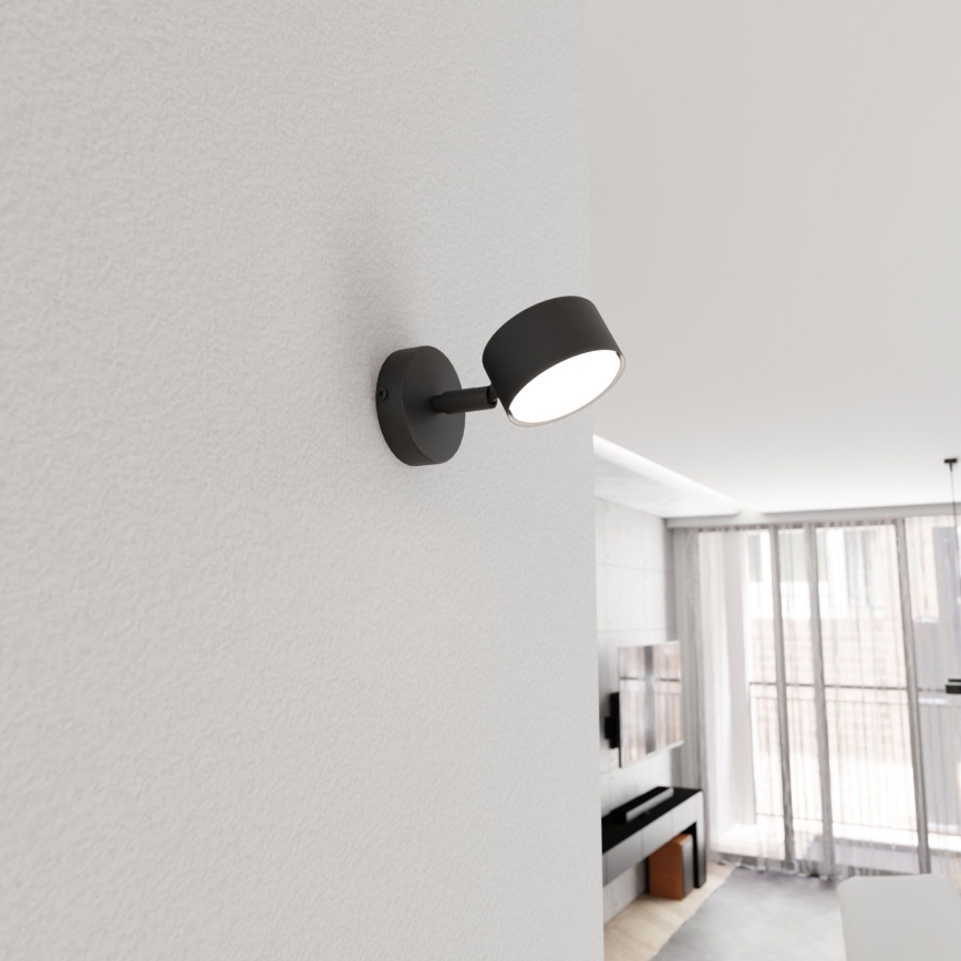 Wandlamp SORA 1xGX53/12W/230V zwart