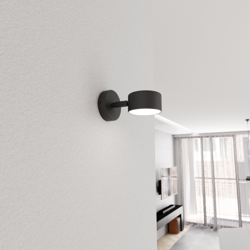 Wandlamp SORA 1xGX53/12W/230V zwart