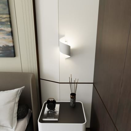 Wandlamp SPINER 1xG9/8W/230V wit