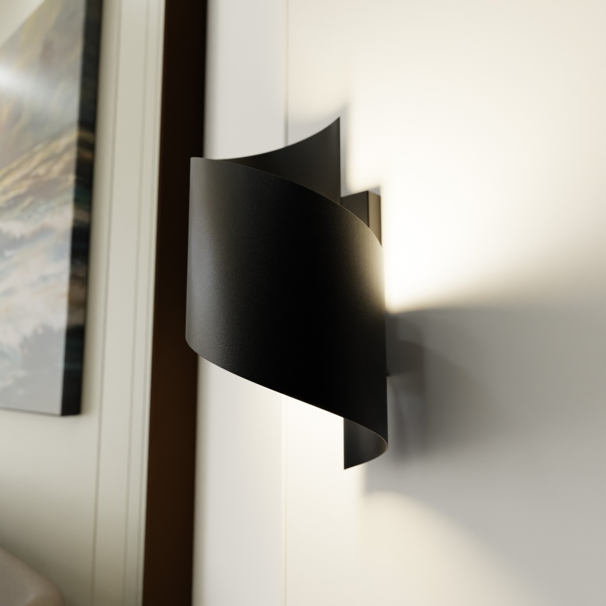 Wandlamp SPINER 1xG9/8W/230V zwart