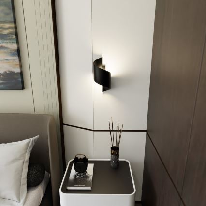 Wandlamp SPINER 1xG9/8W/230V zwart