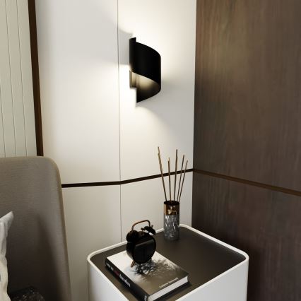 Wandlamp SPINER 1xG9/8W/230V zwart
