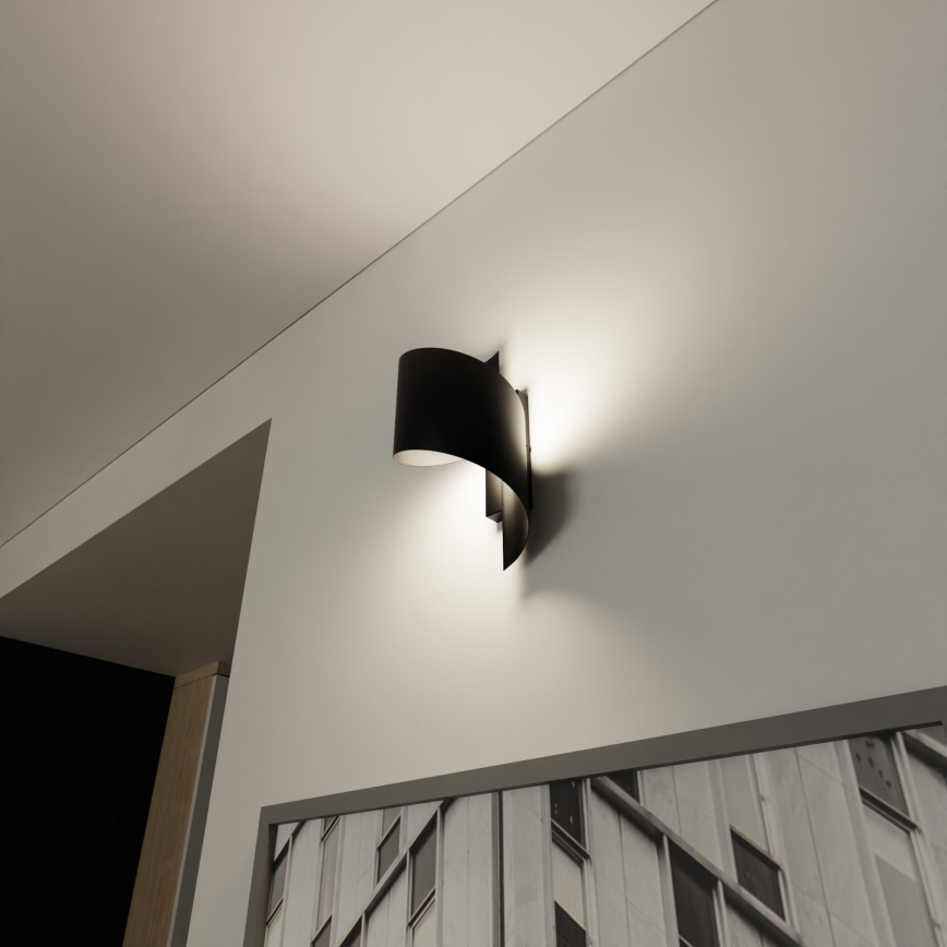 Wandlamp SPINER 1xG9/8W/230V zwart