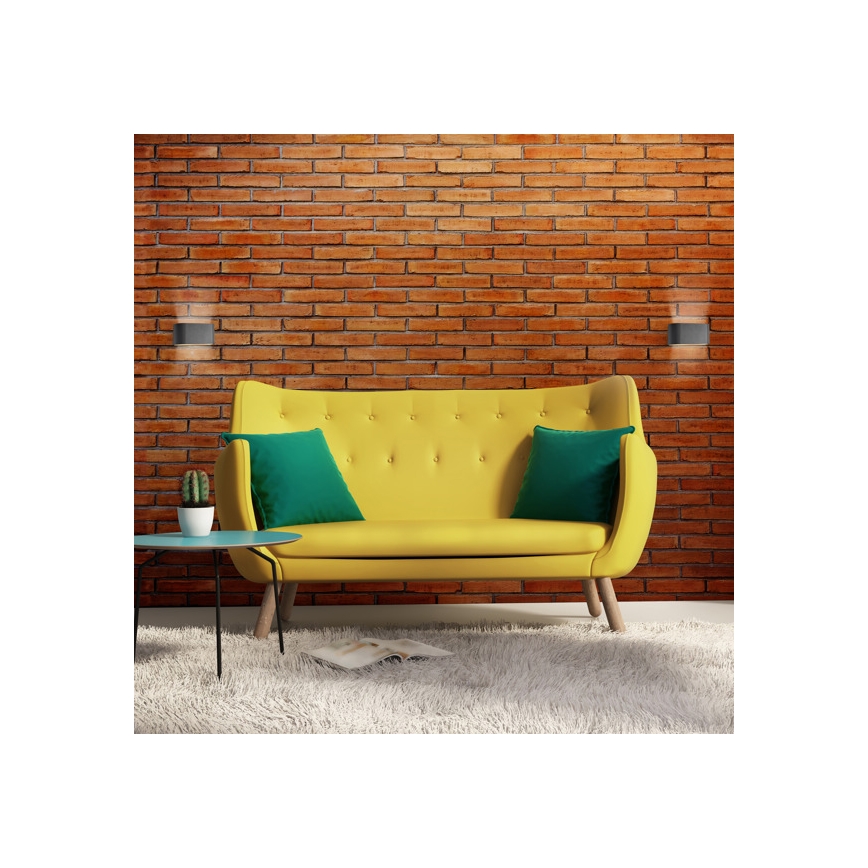 Wandlamp SQUALLA 1xG9/50W/230V zwart