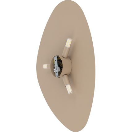 Wandlamp STONE 3xG9/8W/230V 37x49 cm beige