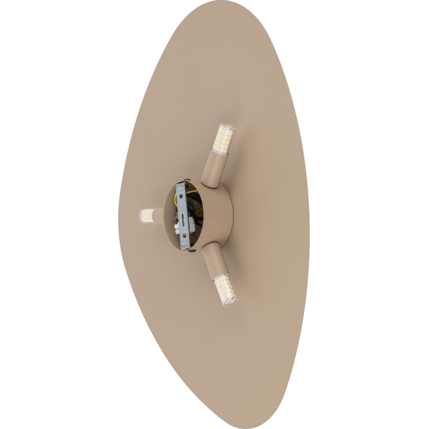 Wandlamp STONE 3xG9/8W/230V 37x49 cm beige