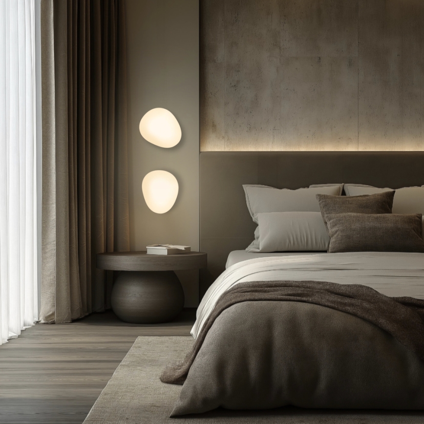 Wandlamp STONES 1xE27/40W/230V