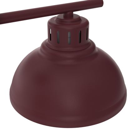 Wandlamp SVEN 1xE27/15W/230V bordeaux