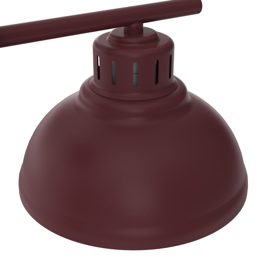 Wandlamp SVEN 1xE27/15W/230V bordeaux