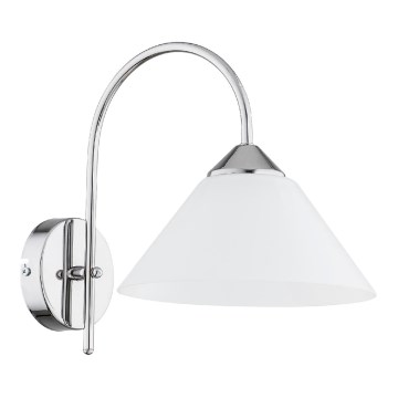 Wandlamp TAPER 1xE27/15W/230V glanzend chroom