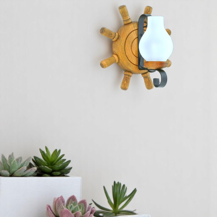 Wandlamp TIMONA 1xE14/40W/230V beuken