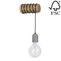 Wandlamp TRABO 1xE27/25W/230V - FSC-gecertificeerd