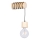 Wandlamp TRABO 1xE27/60W/230V dennenhout