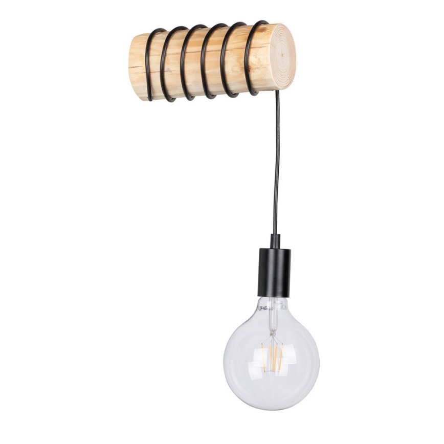 Wandlamp TRABO 1xE27/60W/230V grenen