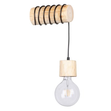 Wandlamp TRABO 1xE27/60W/230V grenen