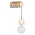 Wandlamp TRABO 1xE27/60W/230V grenen