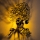 Wandlamp TREE WOMAN 1xE27/40W/230V zwart